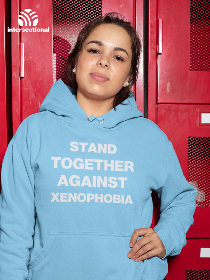 Together Against Xenophobia Organic Hoodie