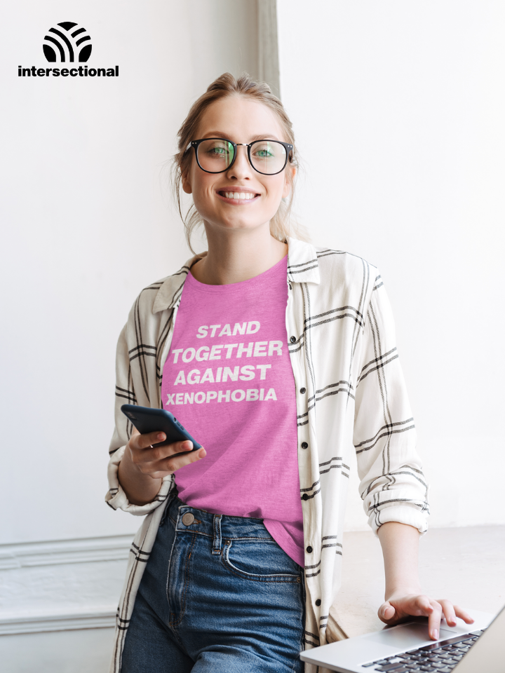 Together Against Xenophobia Organic Women's T-Shirt