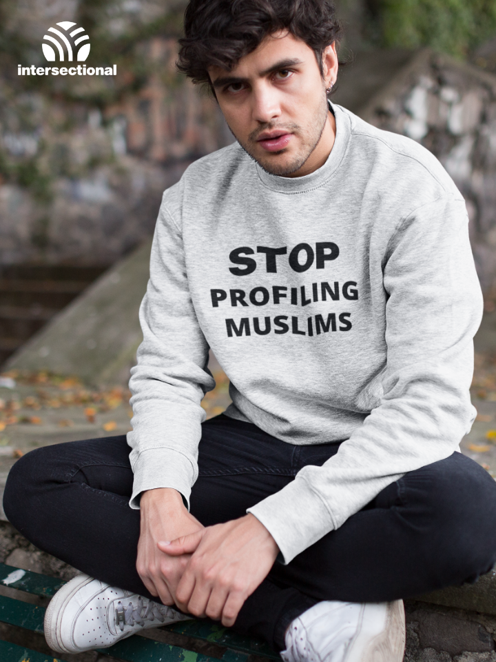 Stop Profiling Muslims Organic Sweatshirt