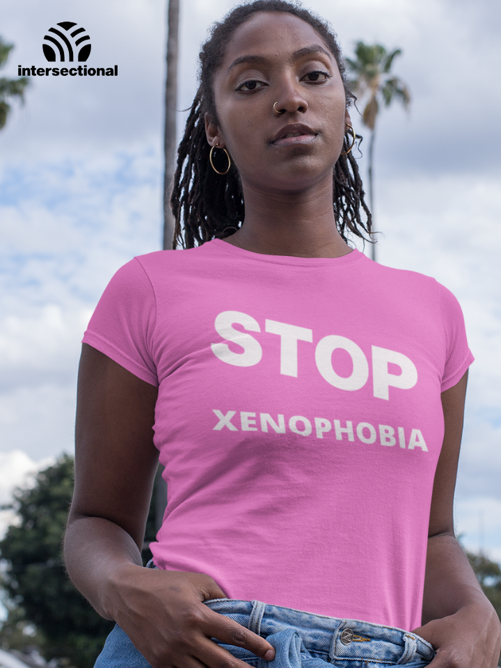 Stop Xenophobia Organic Women's T-Shirt