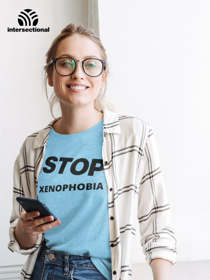 Stop Xenophobia Organic Women's T-Shirt