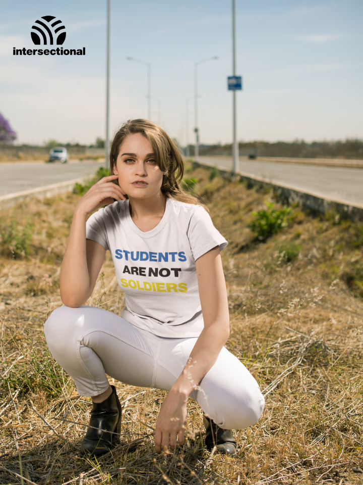 Students Are Not Soldiers Organic Women's T-Shirt