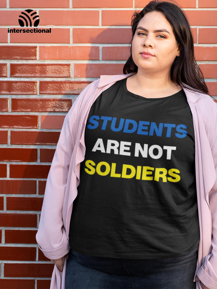 Students Are Not Soldiers Organic T-Shirt