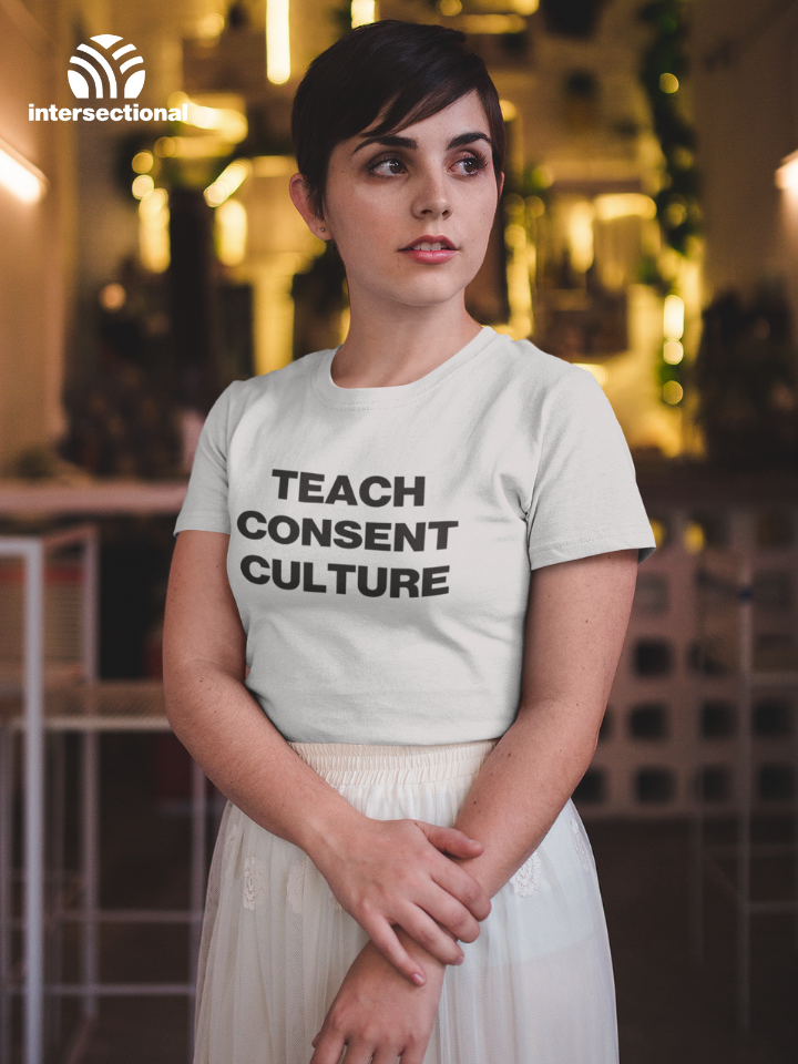 Teach Consent Culture Organic Women's T-Shirt