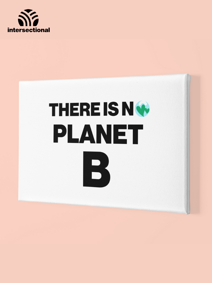 No Planet B Organic Canvas