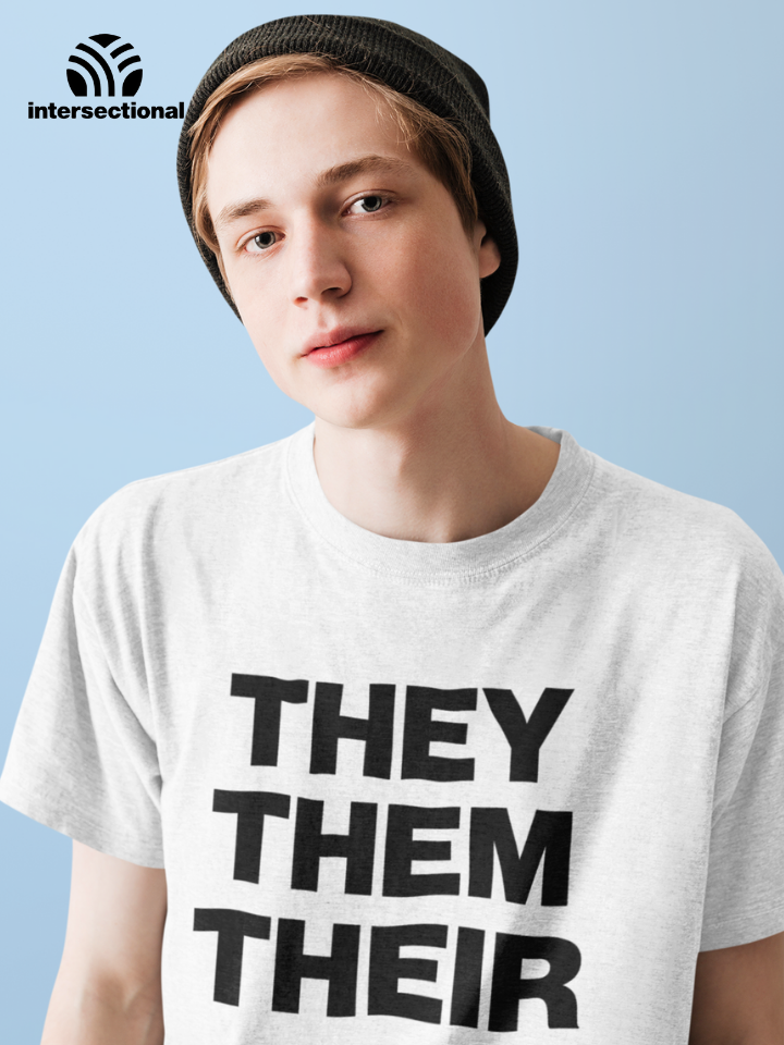 They Them Their Organic T-Shirt
