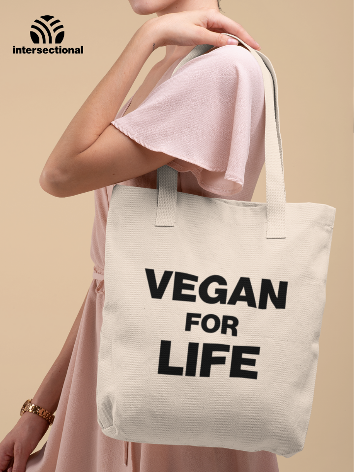 Vegan For Life Classic Tote Bag