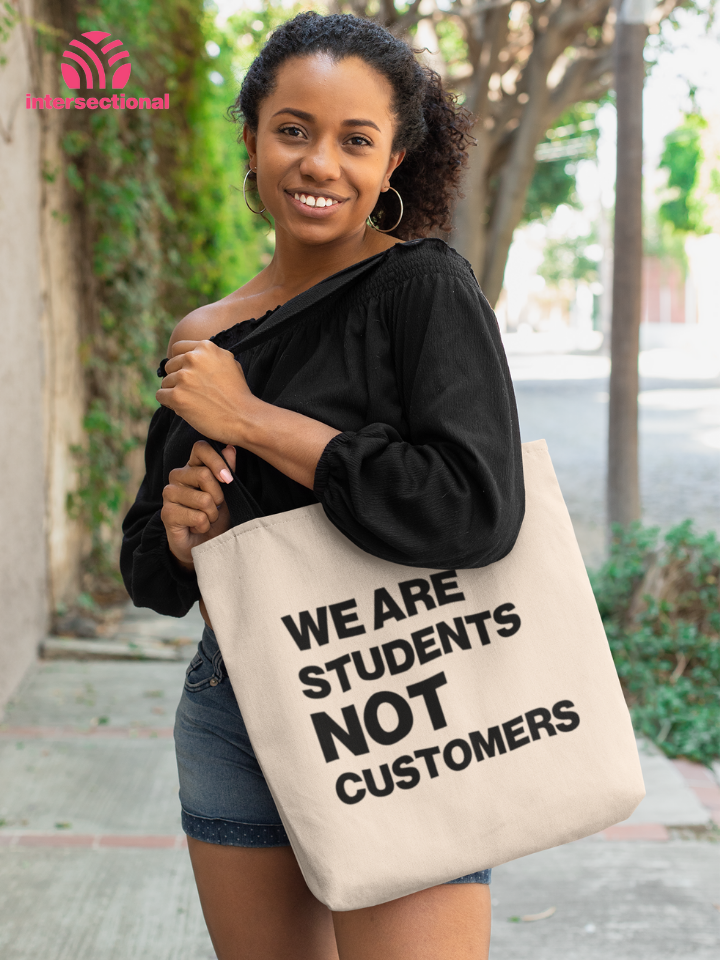 Students Not Customers Classic Tote Bag
