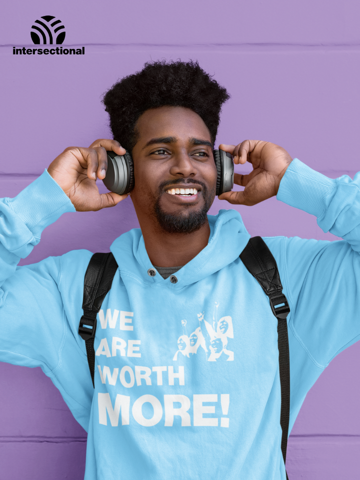 We Are Worth More Organic Hoodie