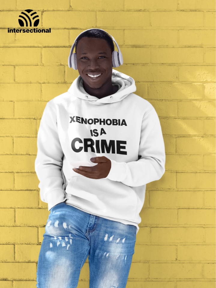 Xenophobia Is A Crime Organic Hoodie