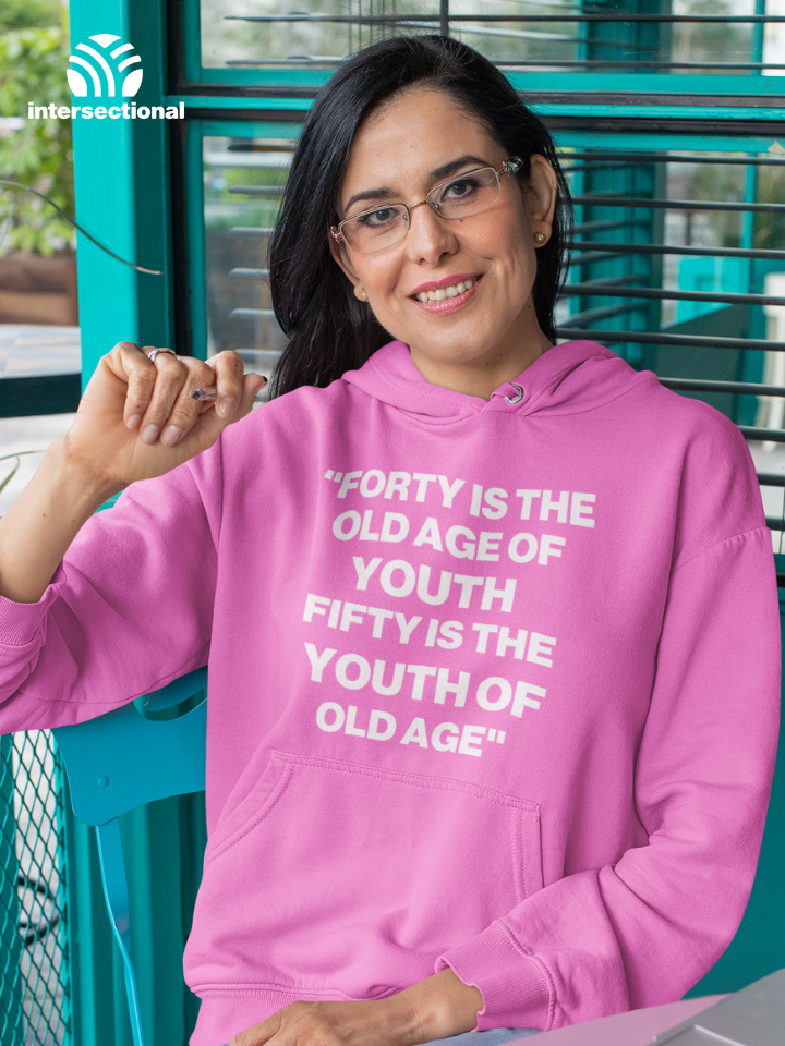 Youth Of Old Age Organic Hoodie