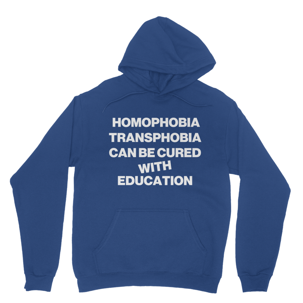 Cured With Education Organic Hoodie