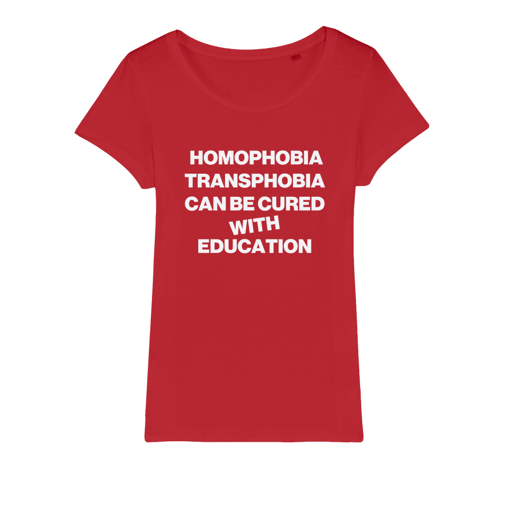 Cured With Education Organic Women's T-Shirt