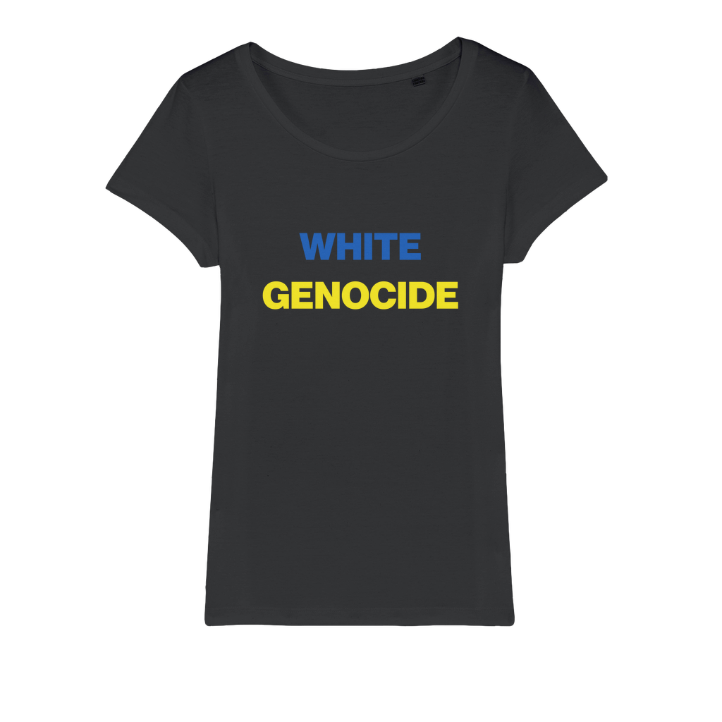 White Genocide Organic Women's T-Shirt