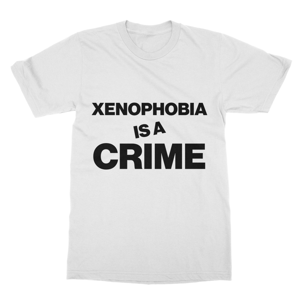 Xenophobia Is A Crime Organic T-Shirt