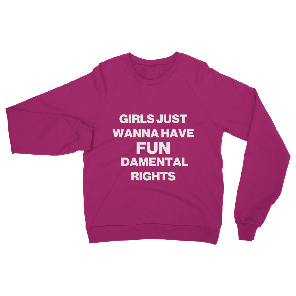 FUNdamental Rights Organic Sweatshirt