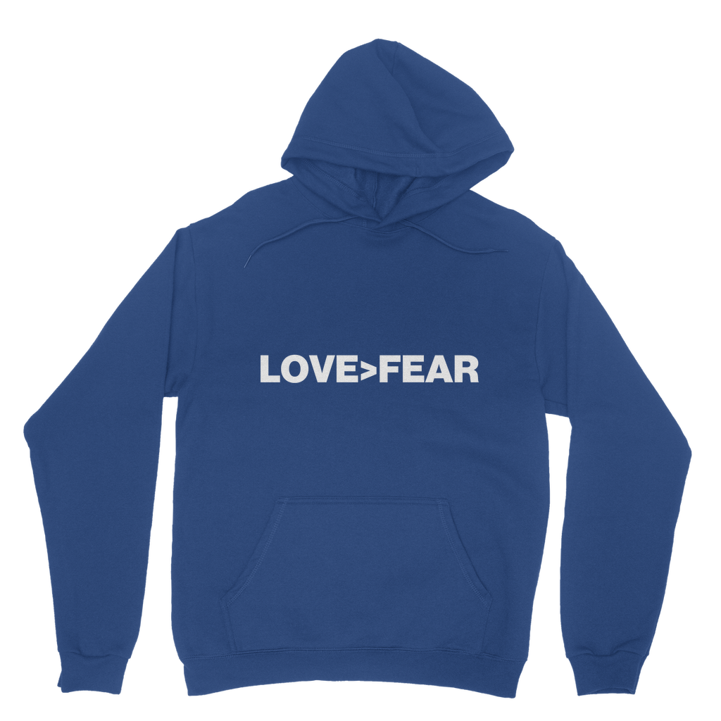 Love>Fear Organic Hoodie