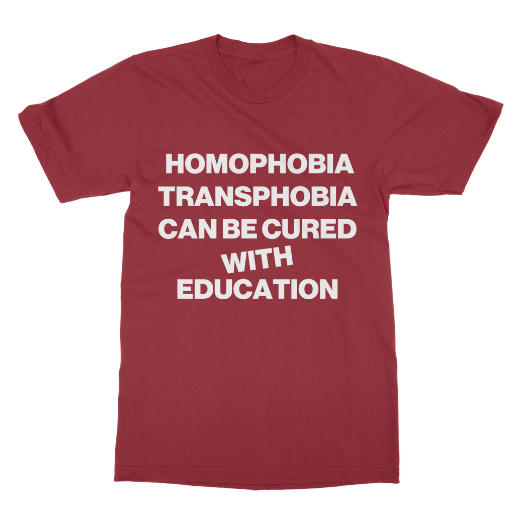 Cured With Education Organic T-Shirt