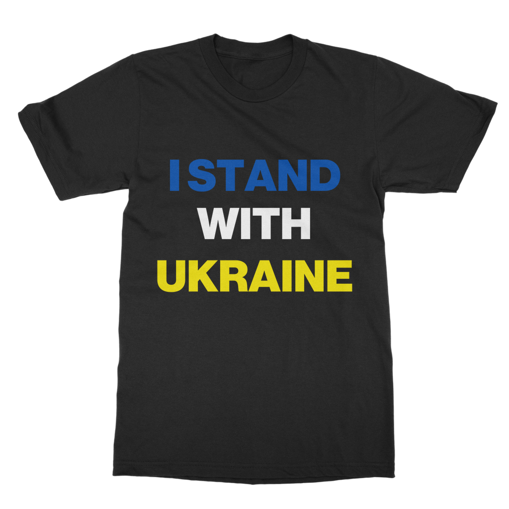 I Stand With Ukraine Organic T-Shirt