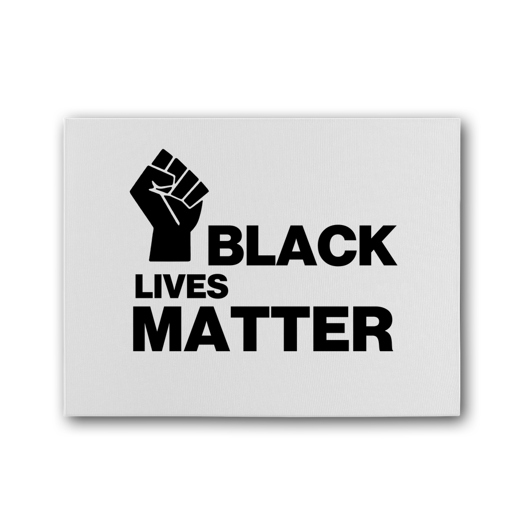 Black Lives Matter Premium Stretched Canvas