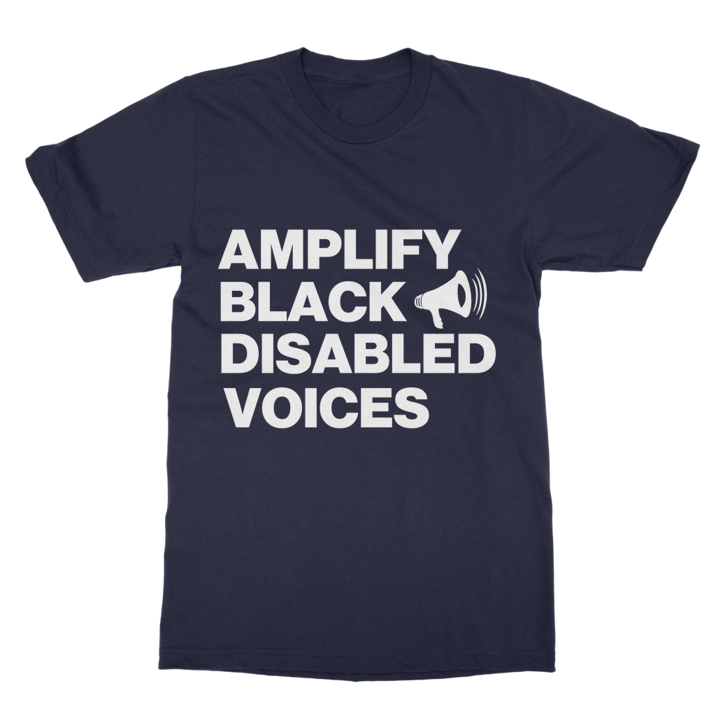 Amplify Black Disabled Voices Organic T-Shirt