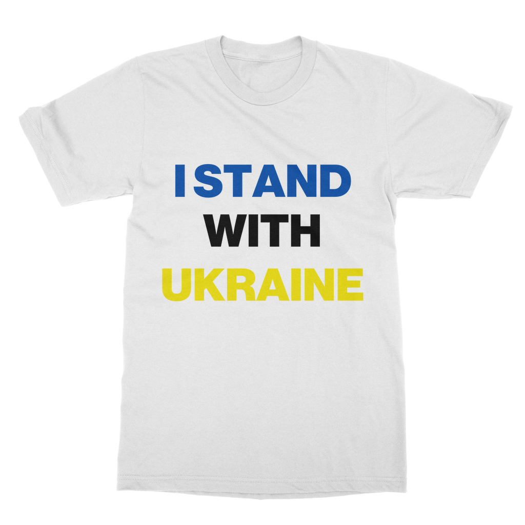 I Stand With Ukraine Organic T-Shirt