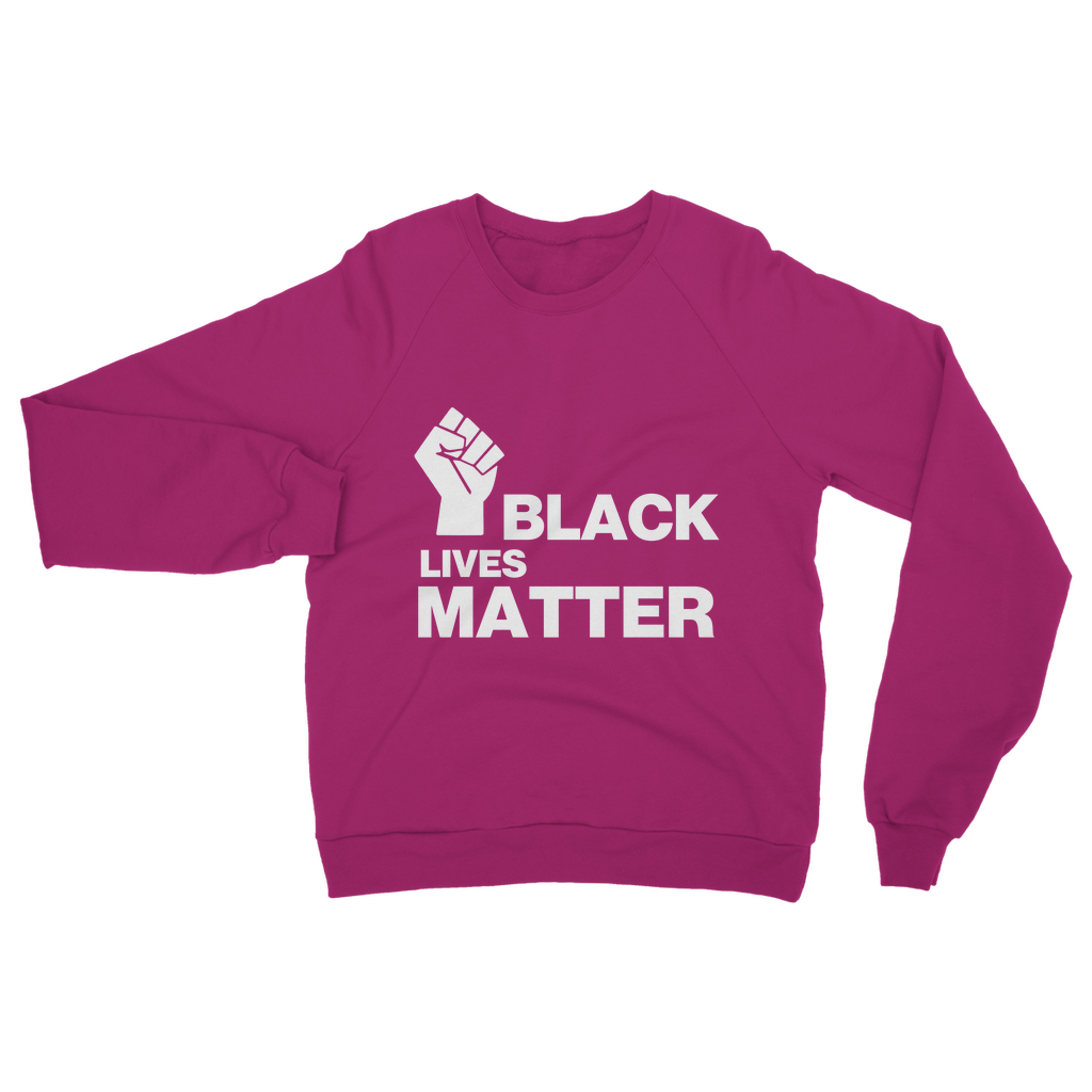 Black Lives Matter Organic Sweatshirt