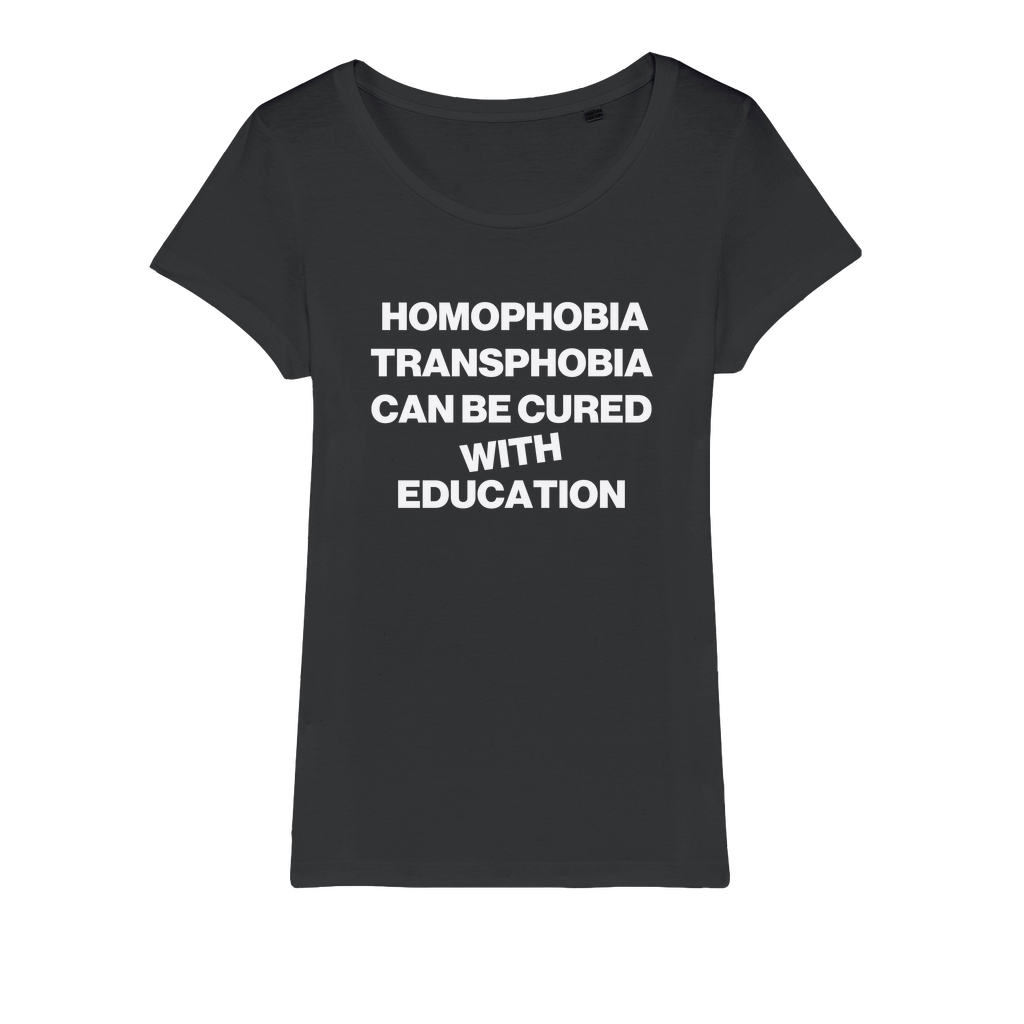 Cured With Education Organic Women's T-Shirt