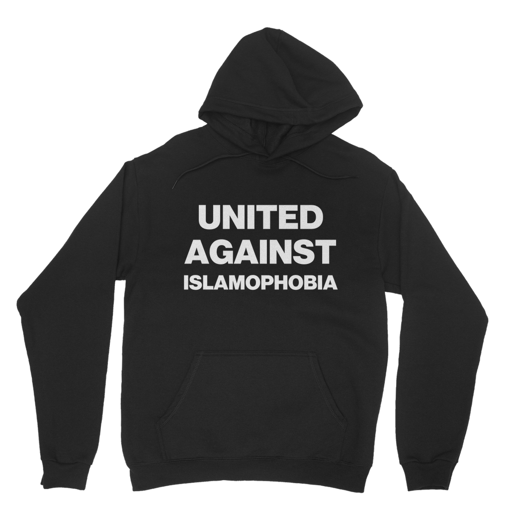 United Against Islamophobia Organic Hoodie