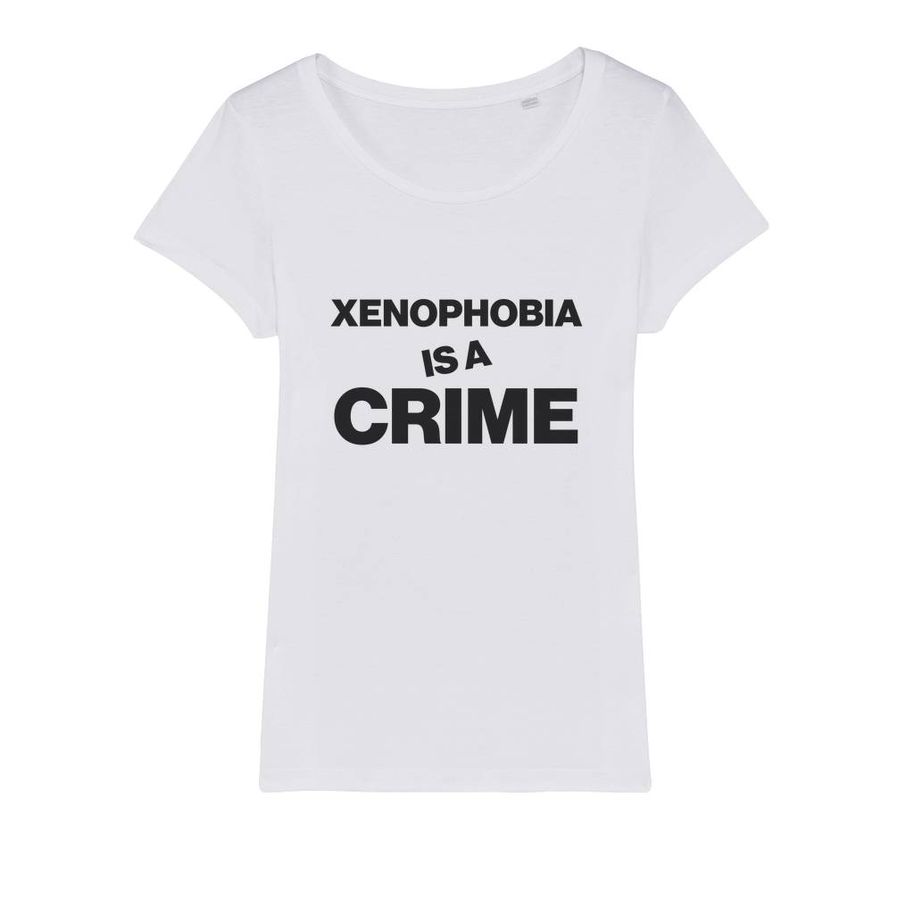 Xenophobia Is A Crime Organic Women's T-Shirt