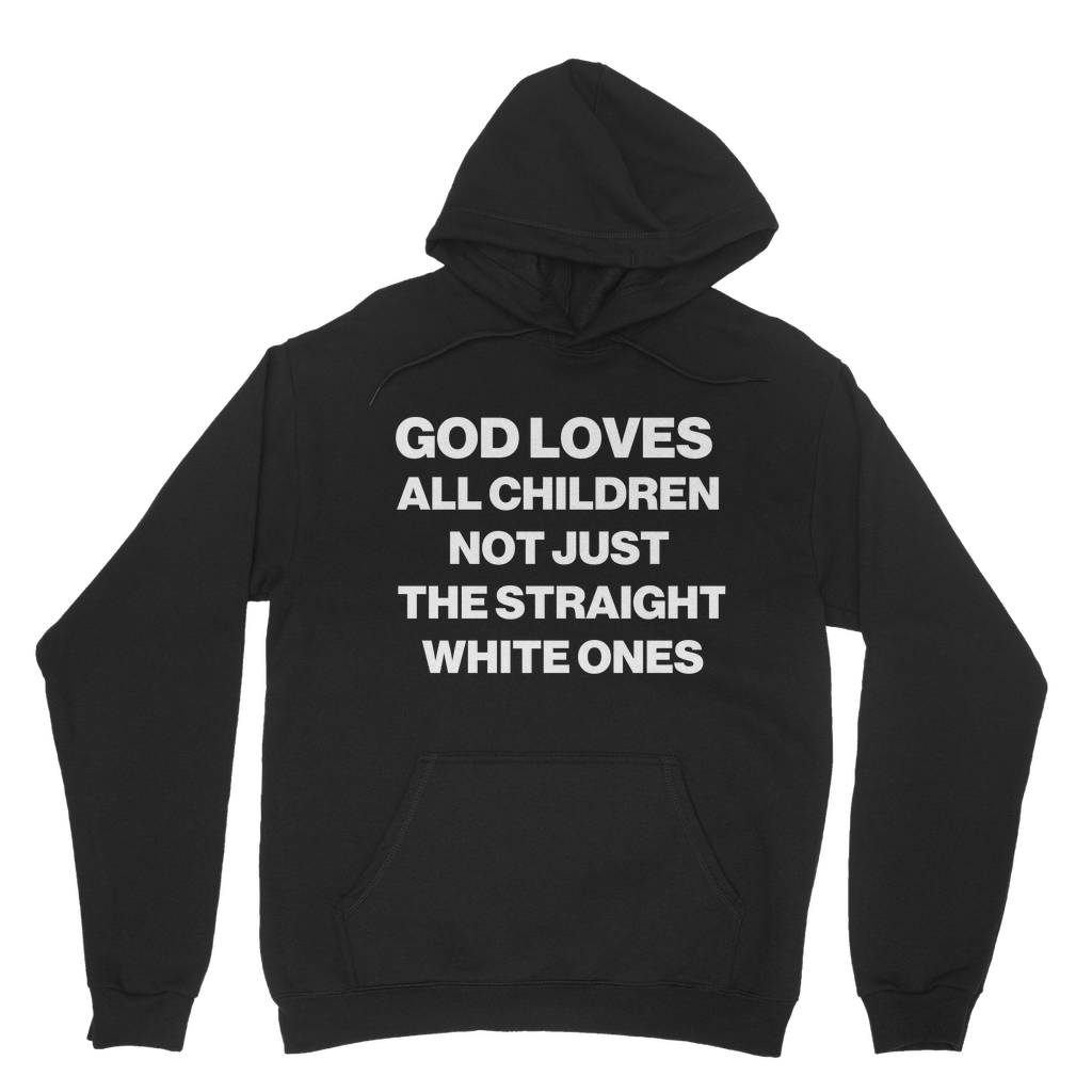 God Loves All Children Organic Hoodie