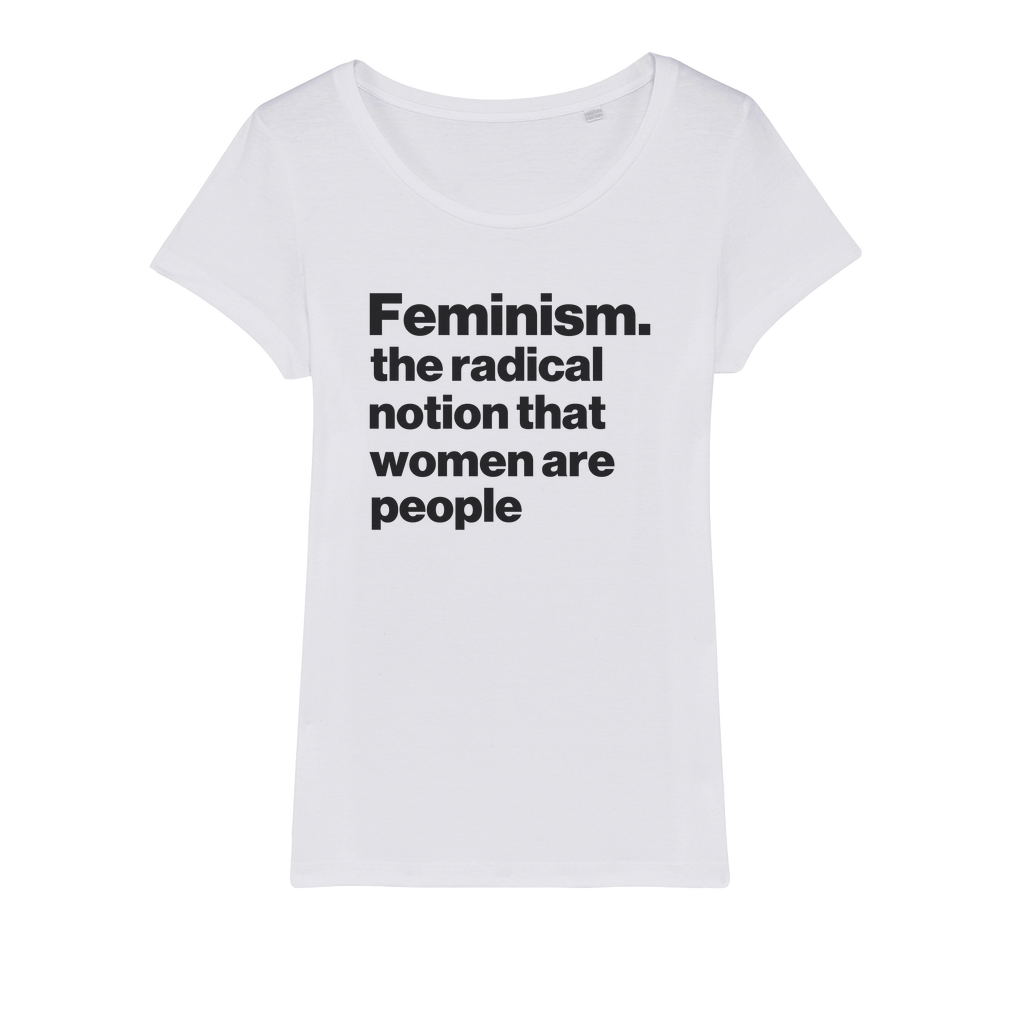 Women Are People Organic Womens T-Shirt