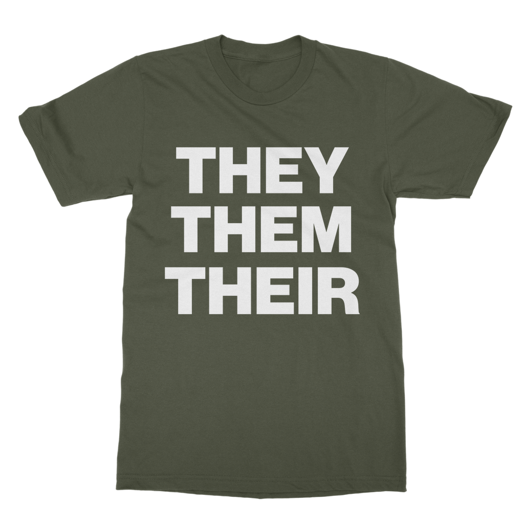 They Them Their Organic T-Shirt