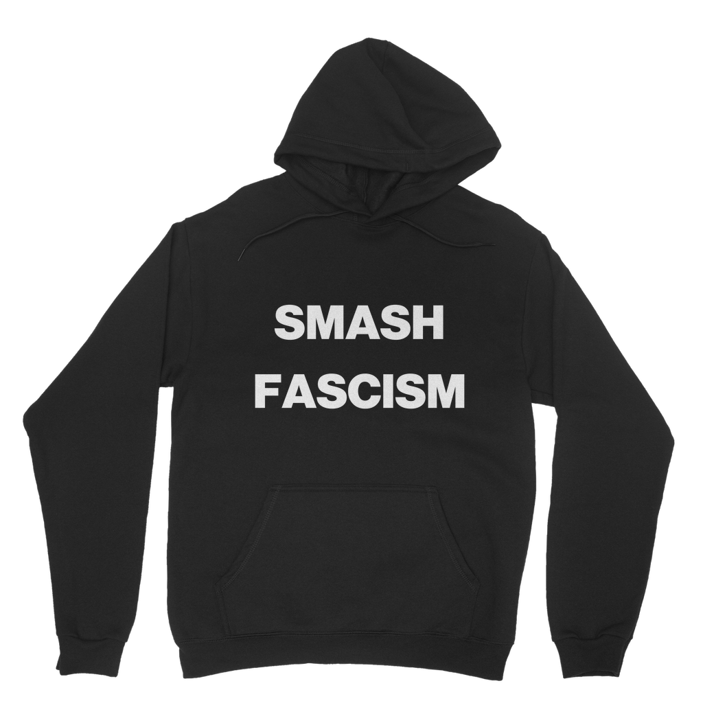 Smash Fascism Organic Hoodie