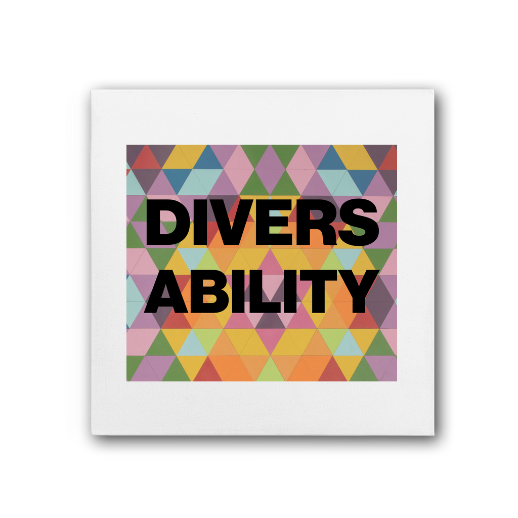 Diversability Premium Stretched Canvas