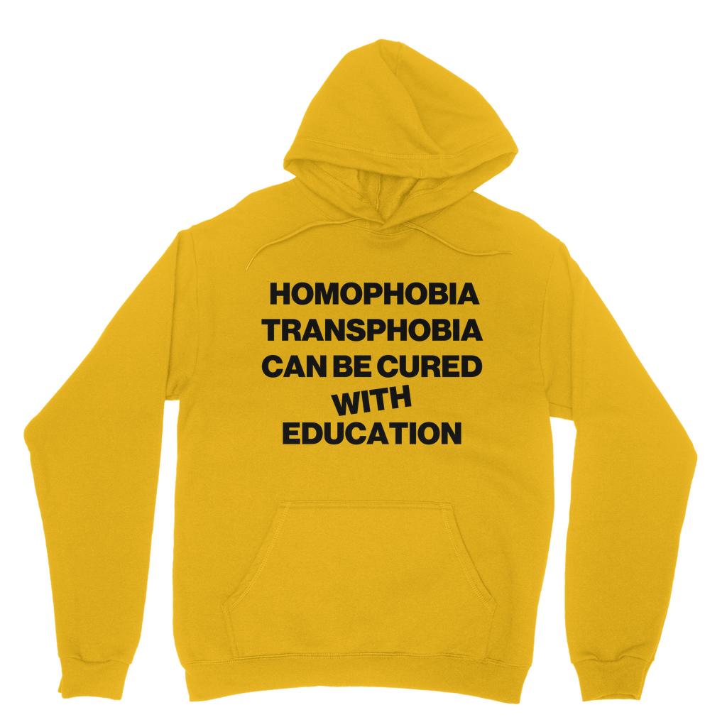 Cured With Education Organic Hoodie