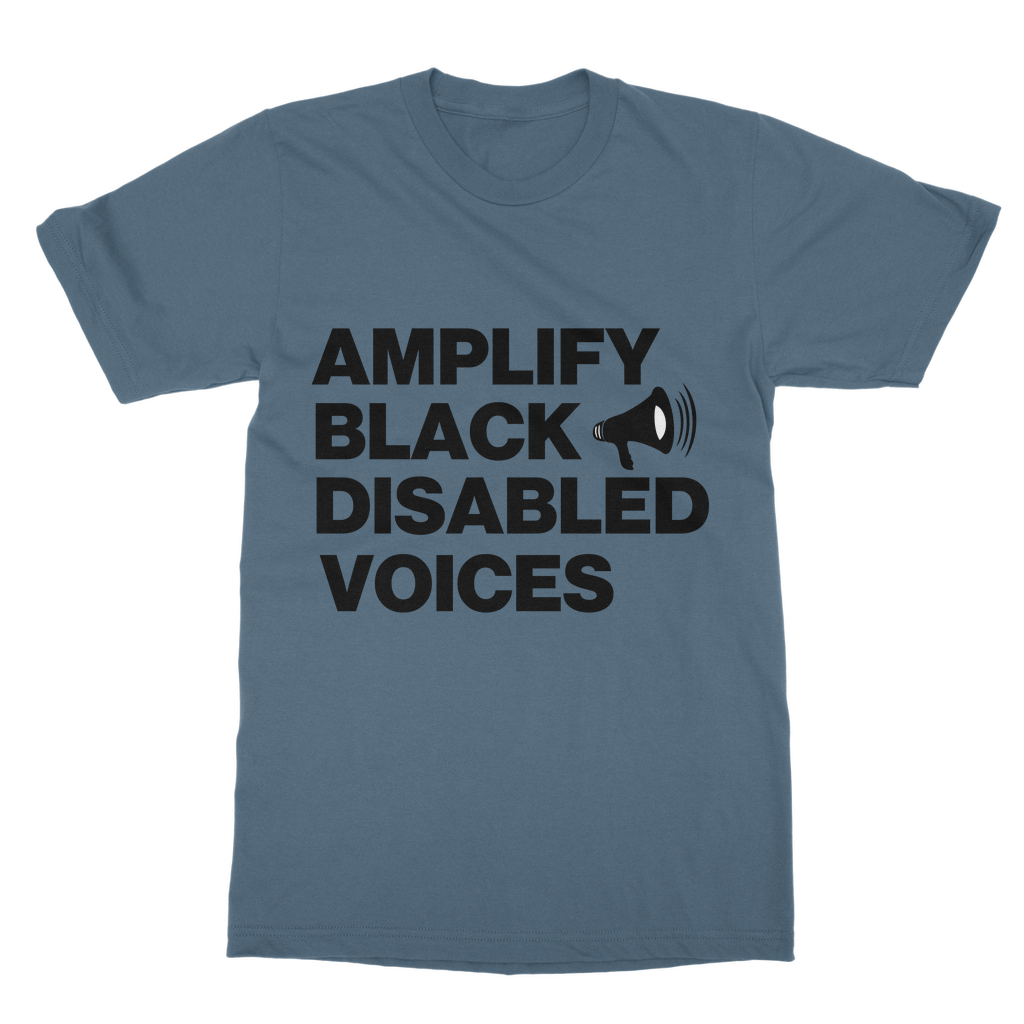 Amplify Black Disabled Voices Organic T-Shirt