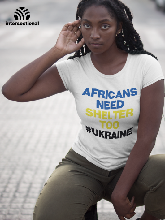 Africans Need Shelter Too Organic Women's T-Shirt
