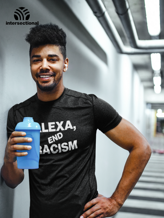 Alexa, End Racism Organic T-Shirt