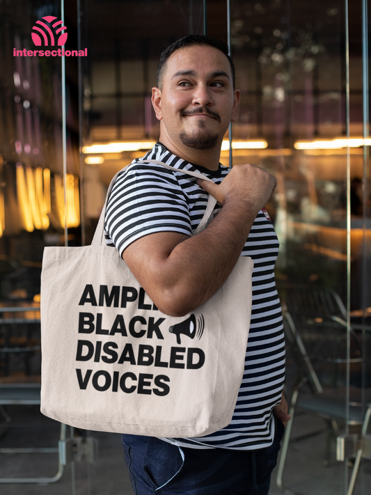 Amplify Black Disabled Voices Classic Tote Bag