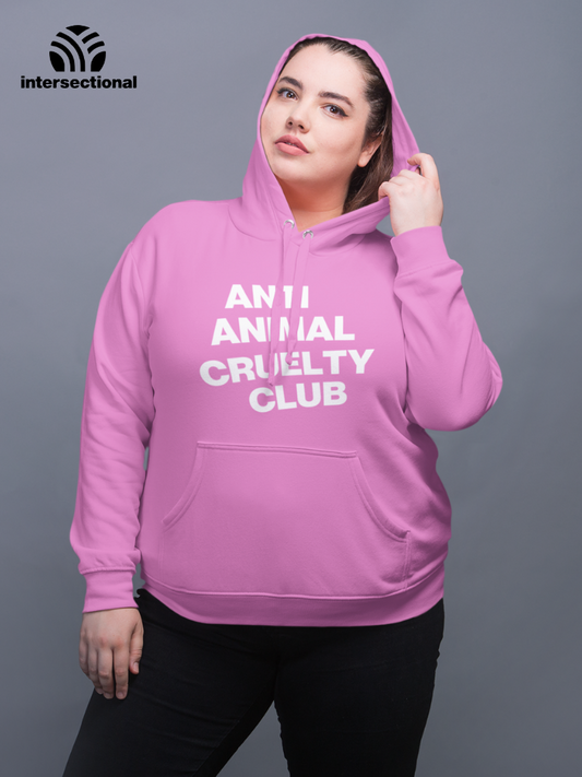 Anti Animal Cruelty Club Organic Hoodie