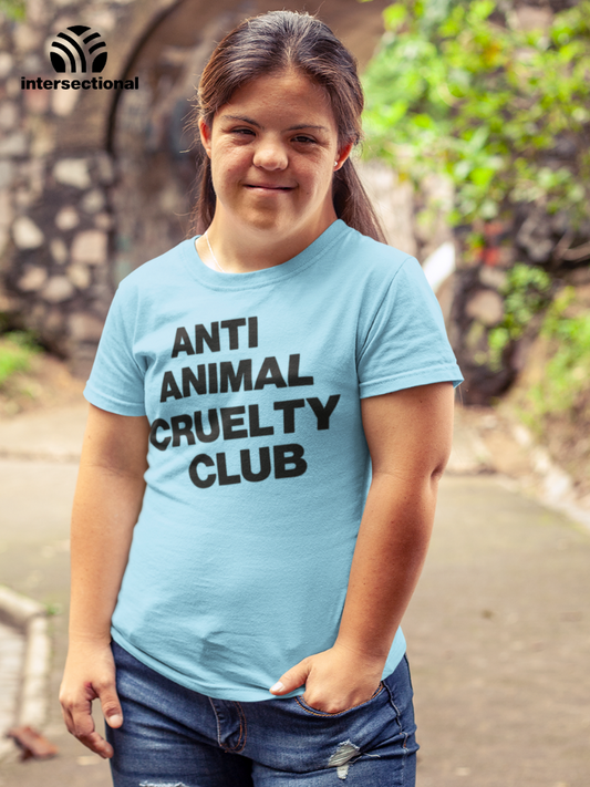 Anti Animal Cruelty Club Organic T-Shirt
