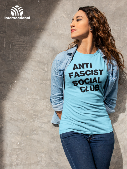Anti Fascist Social Club Organic Women's T-Shirt
