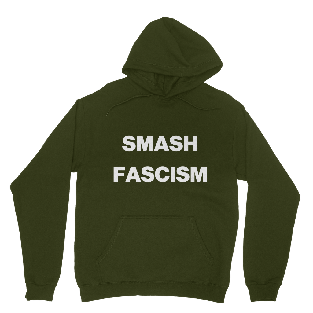 Smash Fascism Organic Hoodie