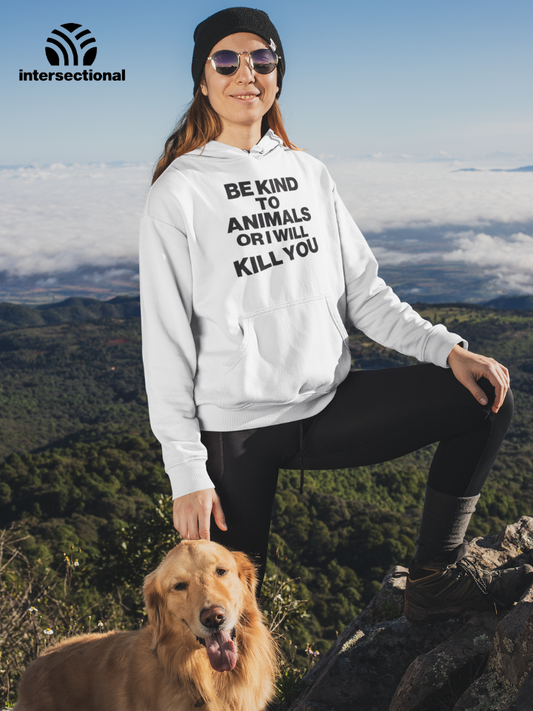 Be Kind To Animals Organic Hoodie