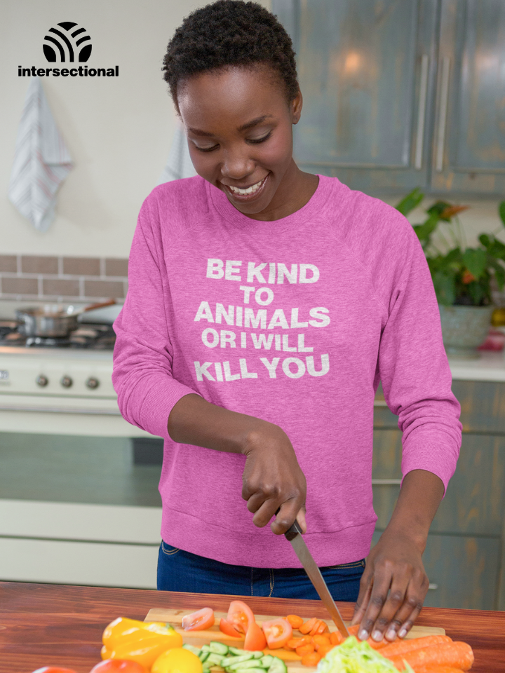 Be Kind To Animals Organic Sweatshirt