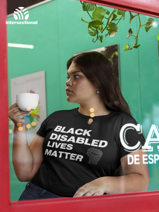 Black Disabled Lives Matter Organic T-Shirt