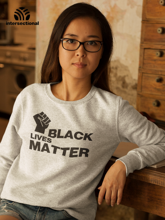 Black Lives Matter Organic Sweatshirt