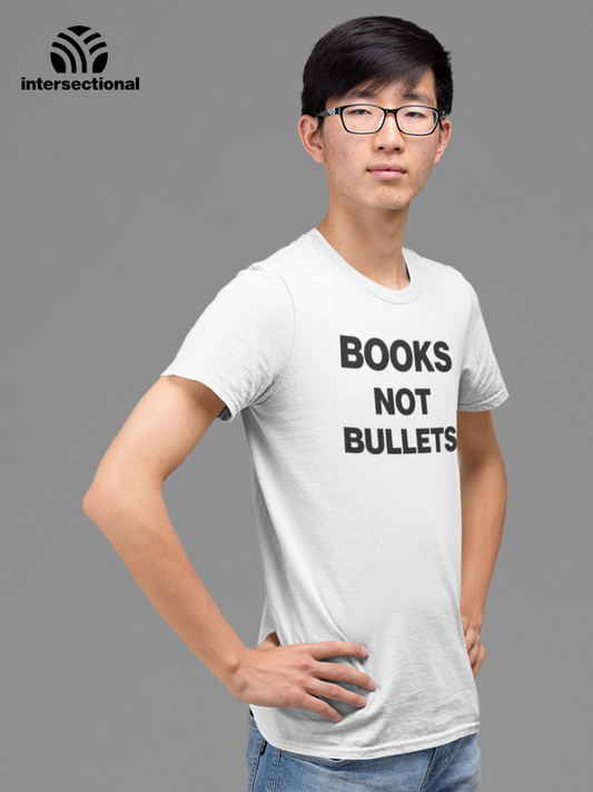 Books Not Bullets Organic T-Shirt