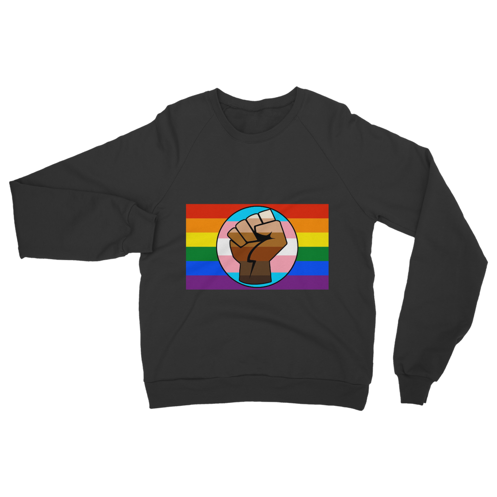 Human Rights Are LGBTQ Rights Organic Sweatshirt